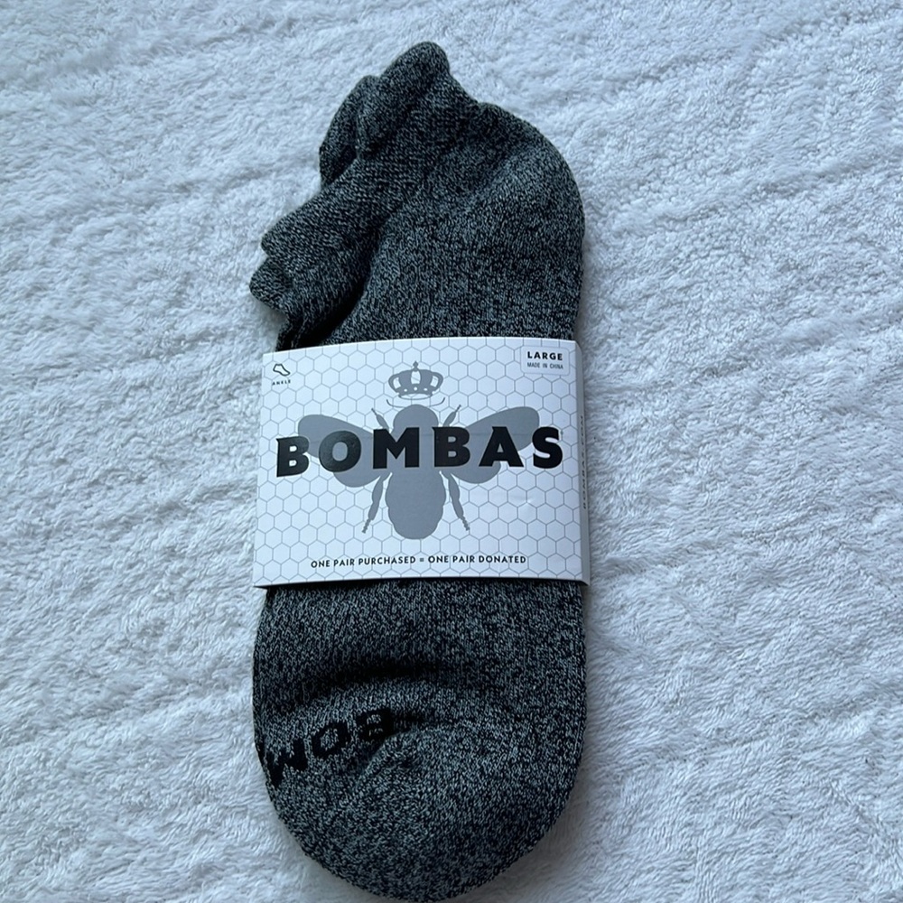 BOMBAS Marl Ankle Socks- Unisex - Picture 2 of 11